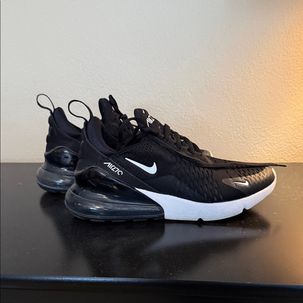 Nike Air Max 270 Black and White Sneakers